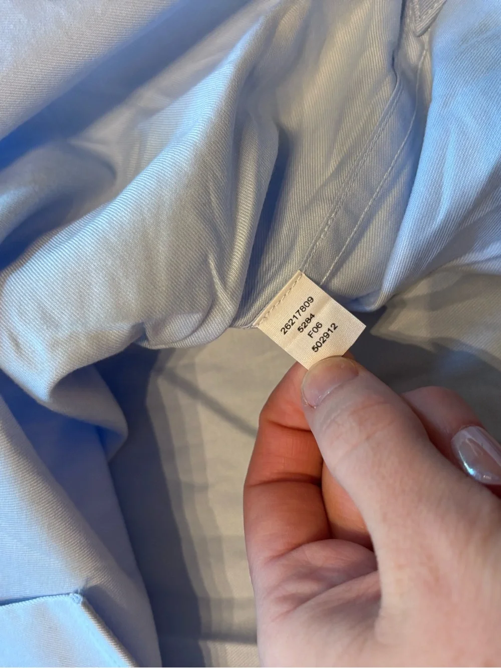 NWT Banana Republic Men’s XL (17-17.5) Button Down Dress Shirt Light Blue Office